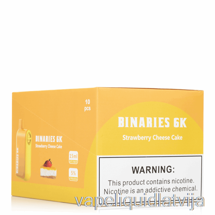 [10-pack] Horizon Binārie 6k 6000 Vienreizējās Lietošanas Vape šķidrums